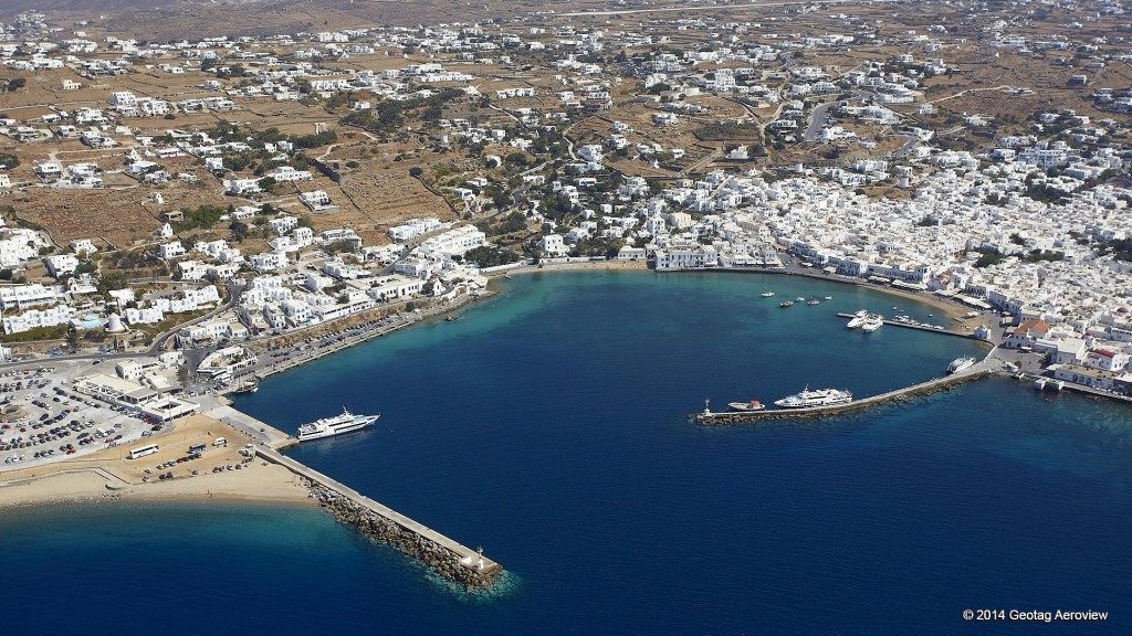 Mykonos-The-old Port (Overview)