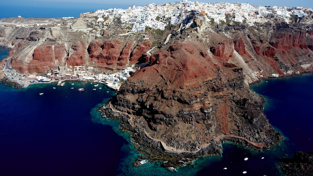 Oia in Santorini by Tripinview