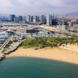 The coastline of Spain