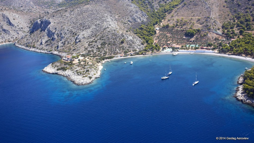 Europe, Mediterranean, Greece, Saronikos islands, Hydra, Beach-of-Molos