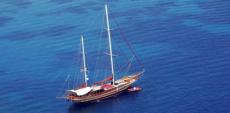 The coastline of Greece