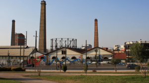 Technopolis at the place of the Old Gas factory after its conversion to a Museum and cultural hub