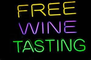 Free wine tasting